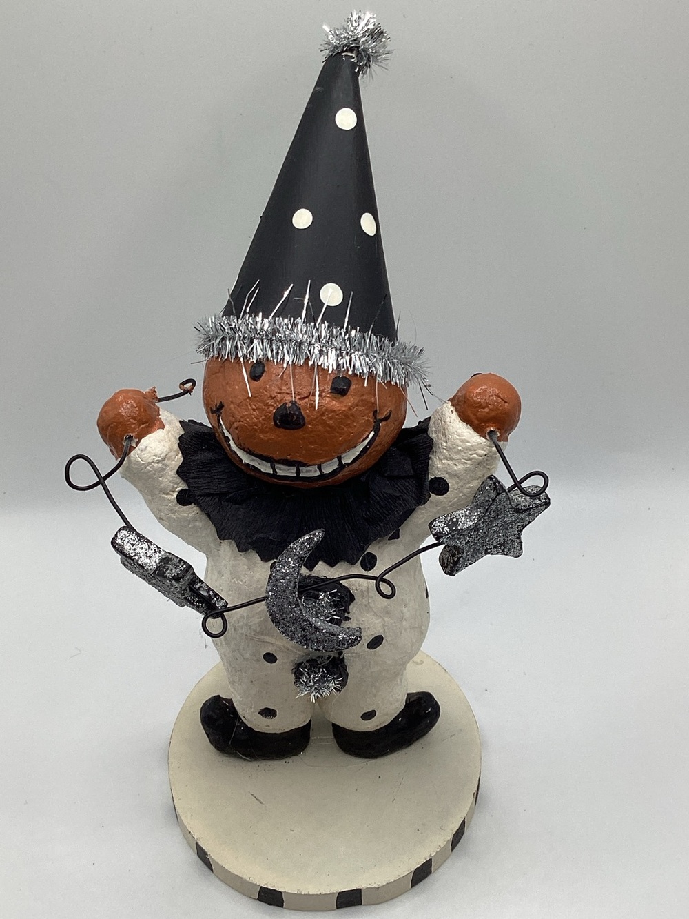 Halloween Whimsical Pumpkin Clown